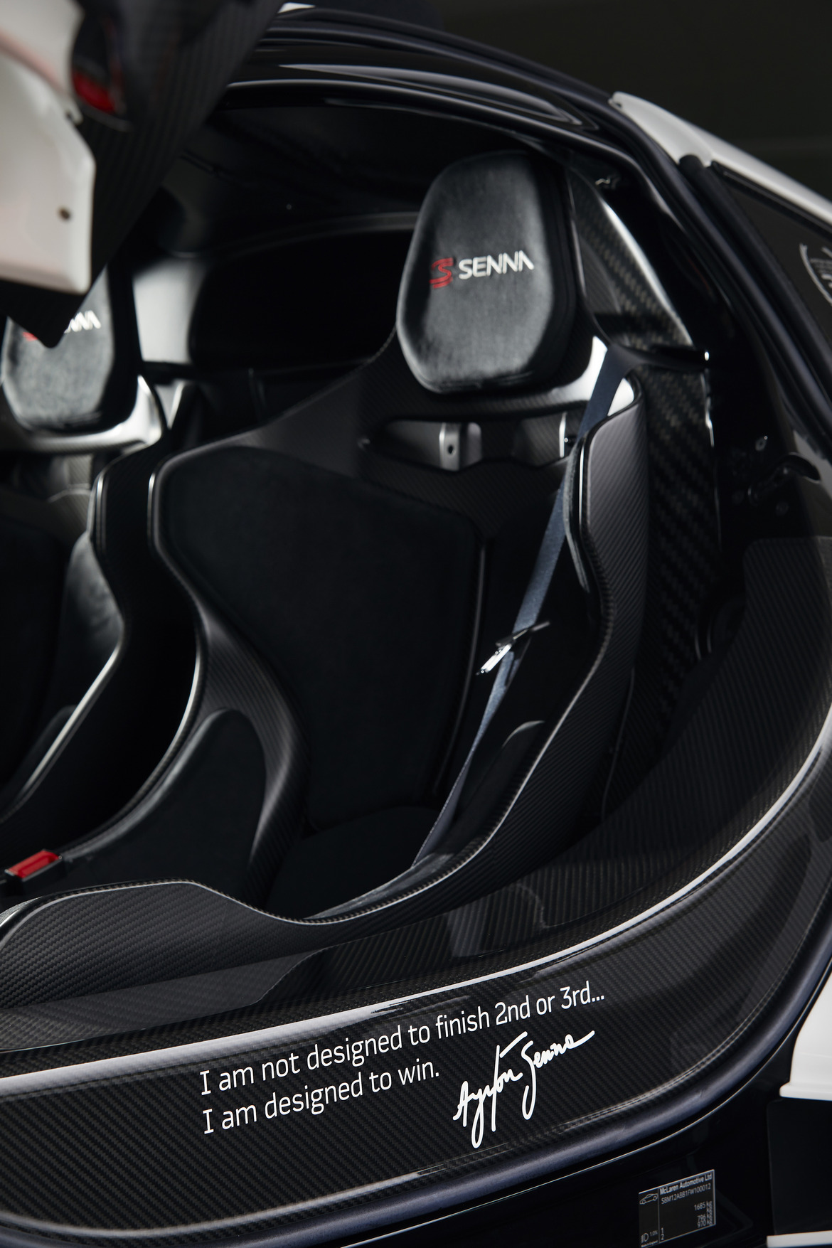 McLaren P1 GTR Ayrton Senna Firma Senna