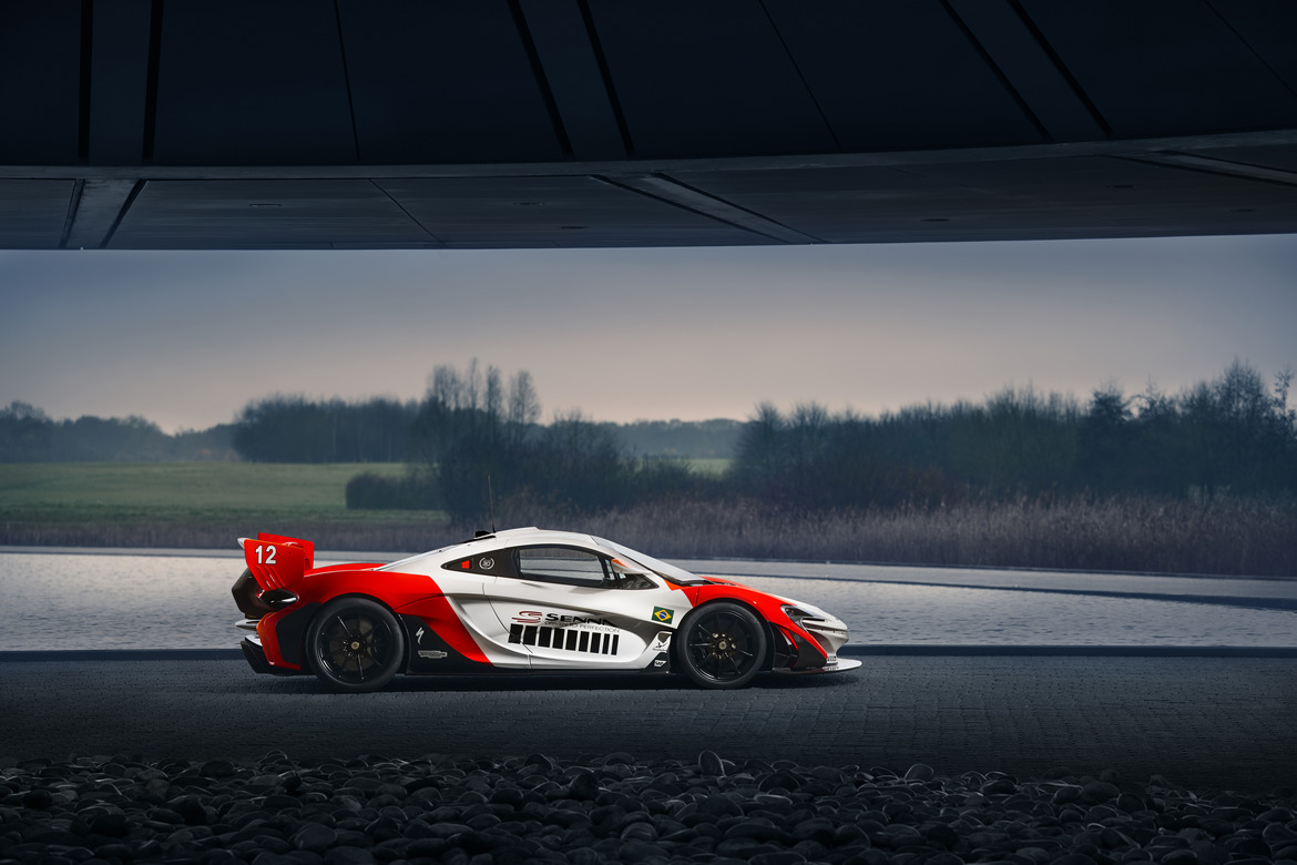 McLaren P1 GTR Ayrton Senna Lato