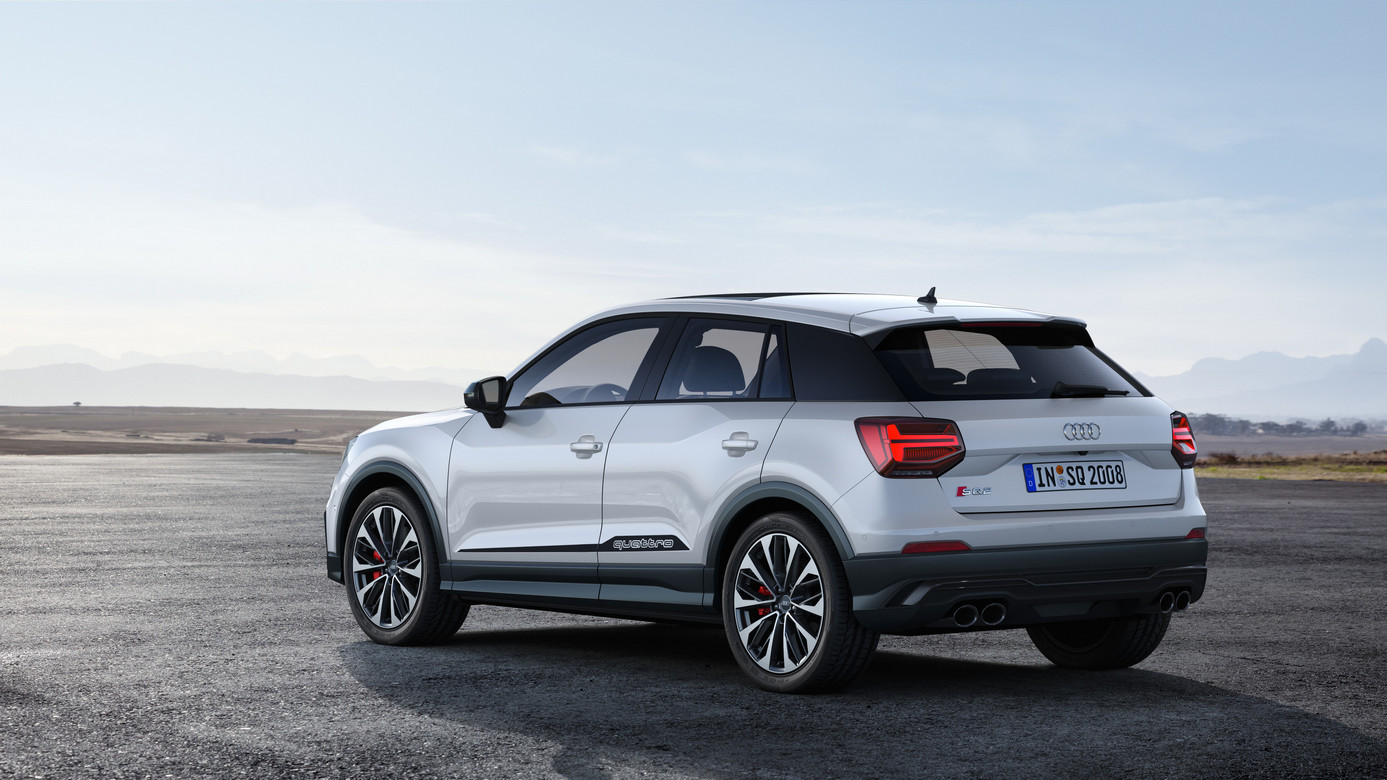 Audi QS2 Tre Quarti Posteriore